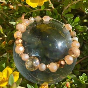 BRAVElets by Ava tan, brown, gold bracelet